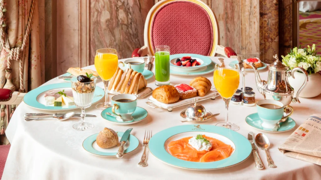 The Two Michelin-starred breakfast at The Ritz Restaurant