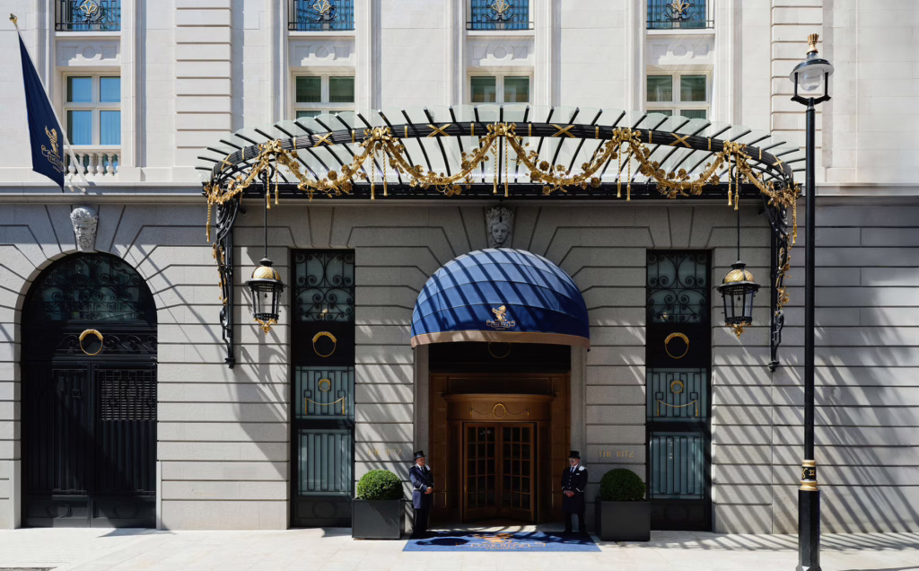 The Ritz London entrance